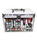 Cameo Carry All Trunk Professional Makeup BeautyMakeup Gift Sizeet Kit with Reusable Aluminum Case