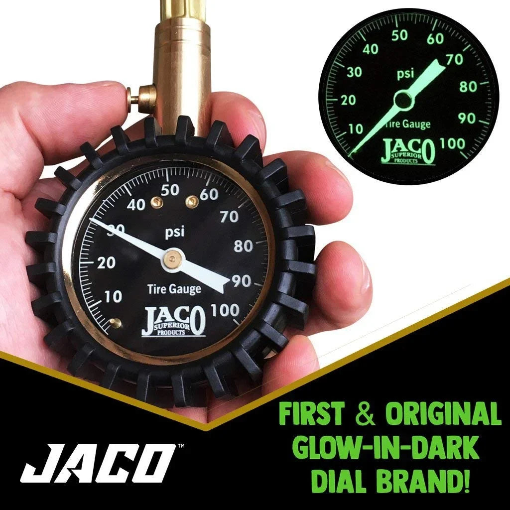 JACO Sizeuperior Products JACO ElitePro Tire Pressure Gauge - 100 PSizeI