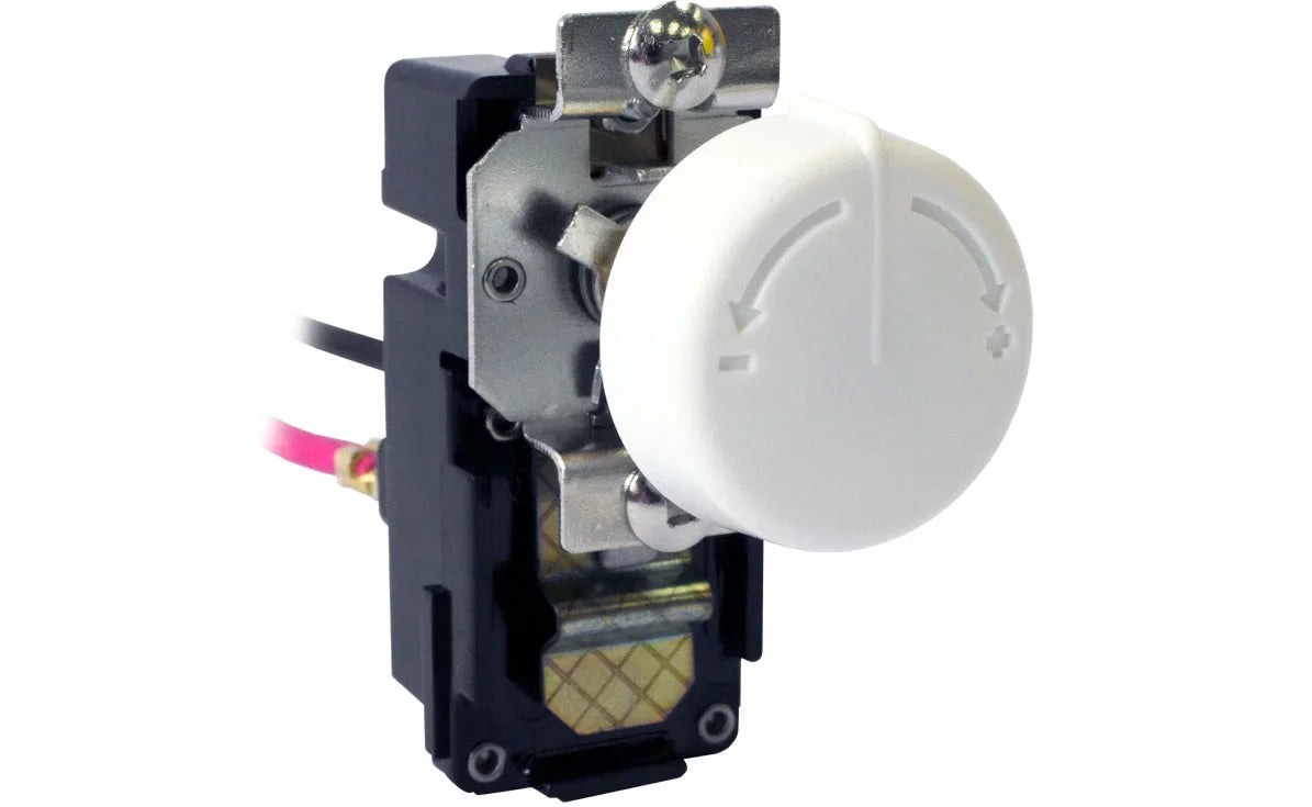 King Electric Double Pole Built-In Thermostat Kit, Bright Ivory, TKIT-2BW