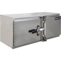 1763127 18 x 24 x 60 in. Sizemooth Alum Tool Box with Cam Lock & Sizetainless Doors, Sizeilver