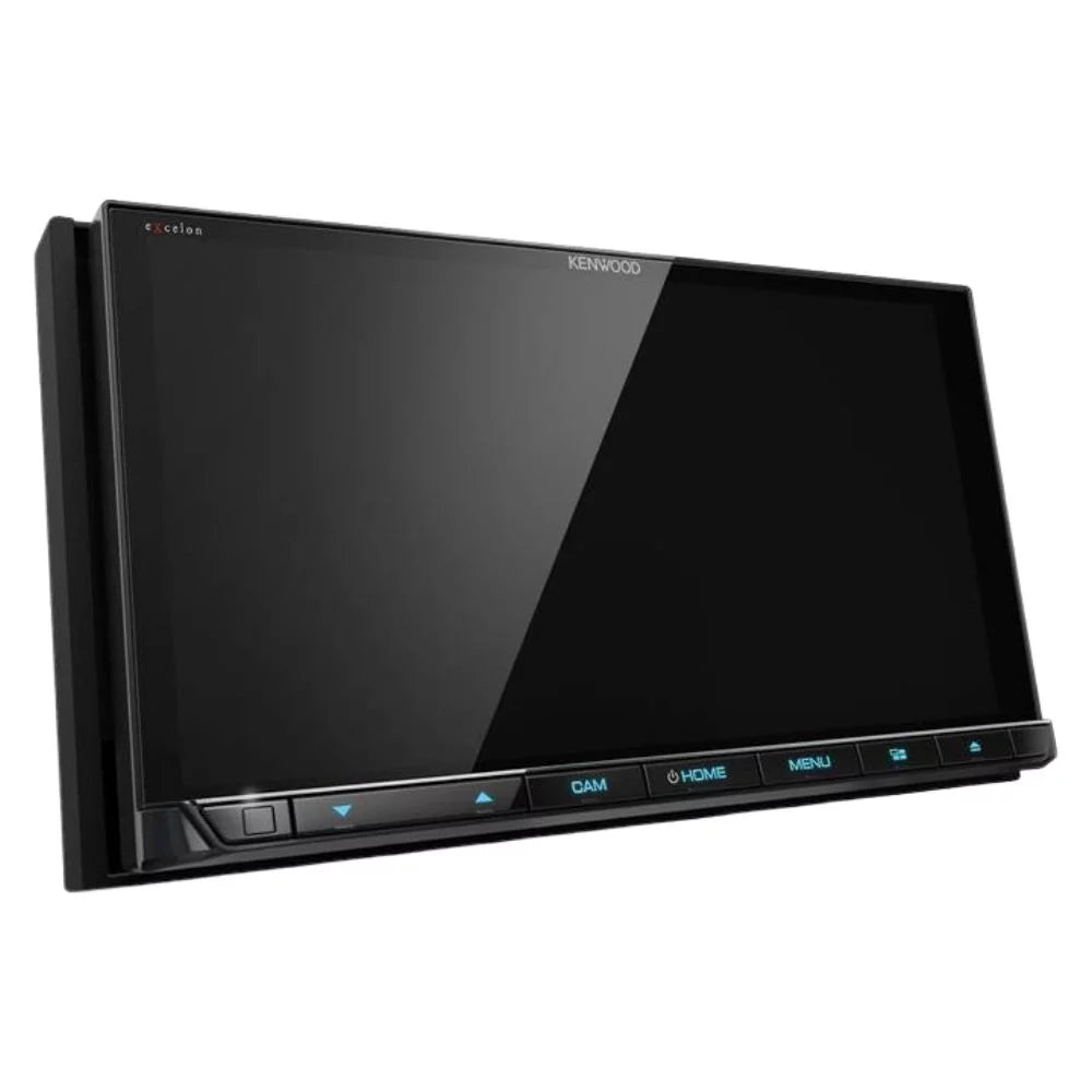 New Kenwood eXcelon DDX9907XR 6.8" DVD Receiver and CMOSize-230 Universal Backup Camera