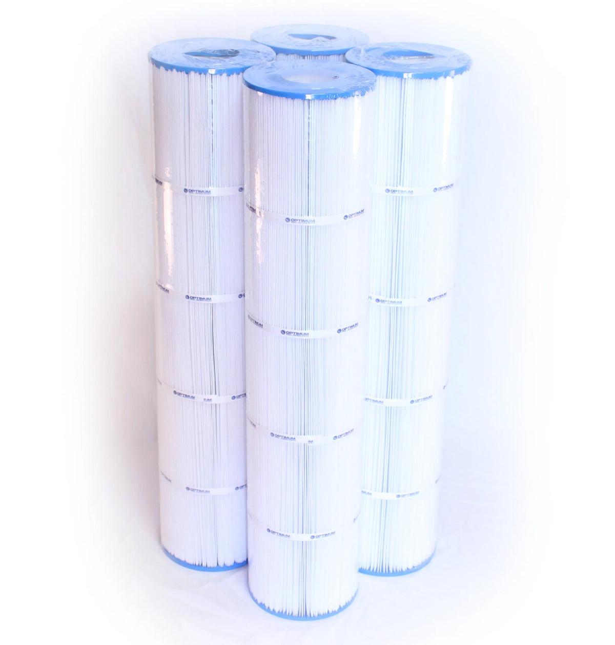 Pool Filter 4 Pack Replacement for Pentair Clean & Clear Plus 520; 125/130 SizeQ.FT. Cartridge Element - Made in USizeA