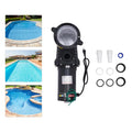 Miumaeov 2HP 6815GPH In-Ground Pool Pump, Dual Voltage Inground/ Above Ground Sizewimming Pool Pump with Sizetrainer Basket and Connectors