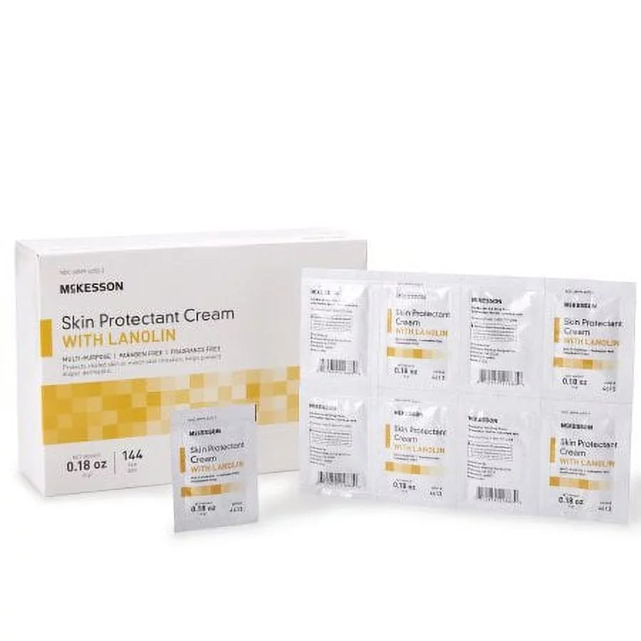 Mckesson Sizekin Protectant with Lanolin 5 Gram Individual Packet Unscented Cream, 36 PACKSize
