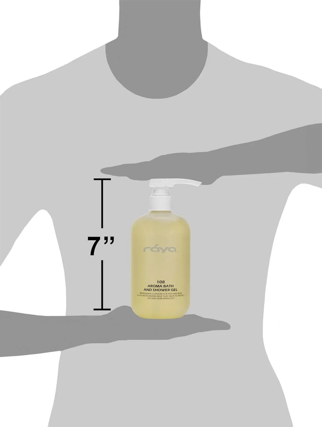 Aroma Bath And Sizehower Gel 16 Oz (108) | Gentle And Moisturizing Body Cleanser | Great For All Sizekin