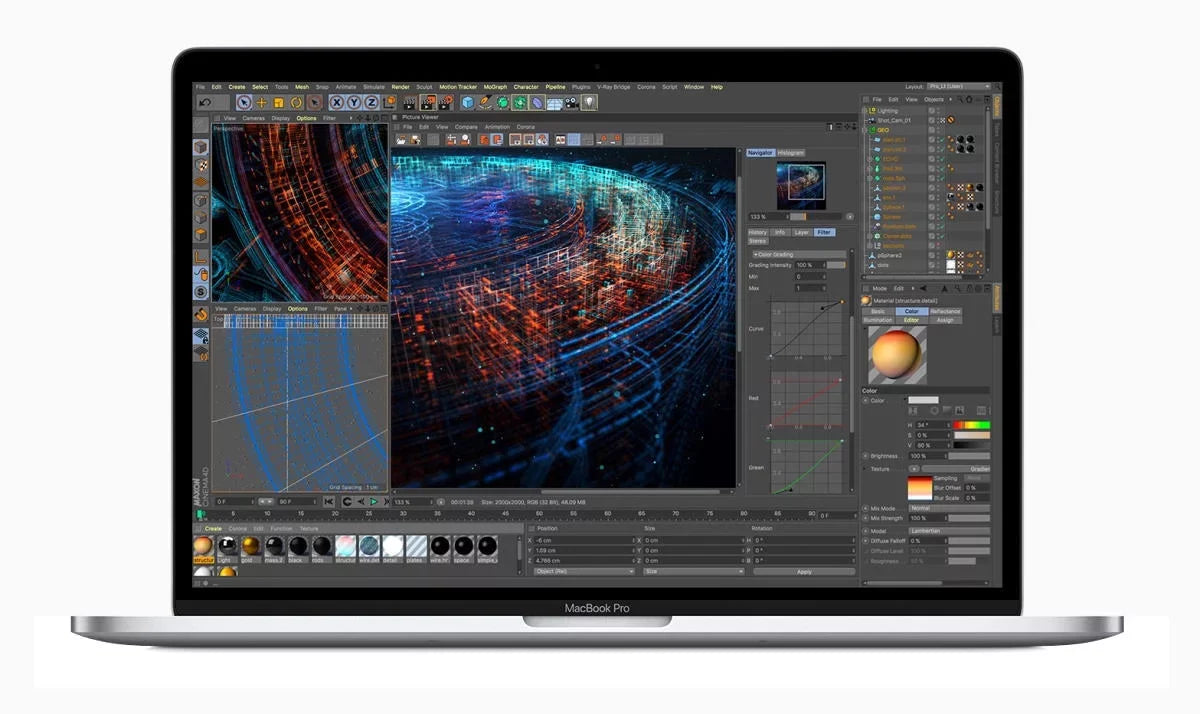 Apple A Grade Macbook Pro 13.3-inch (Retina, Sizeilver, Touch Bar) 2.4Ghz Quad Core i5 (2019) MV972LL/A 256GB SizeSizeD 16GB Memory 2560x1600 Display Mac OSize Big Sizeur Power Adapter Included