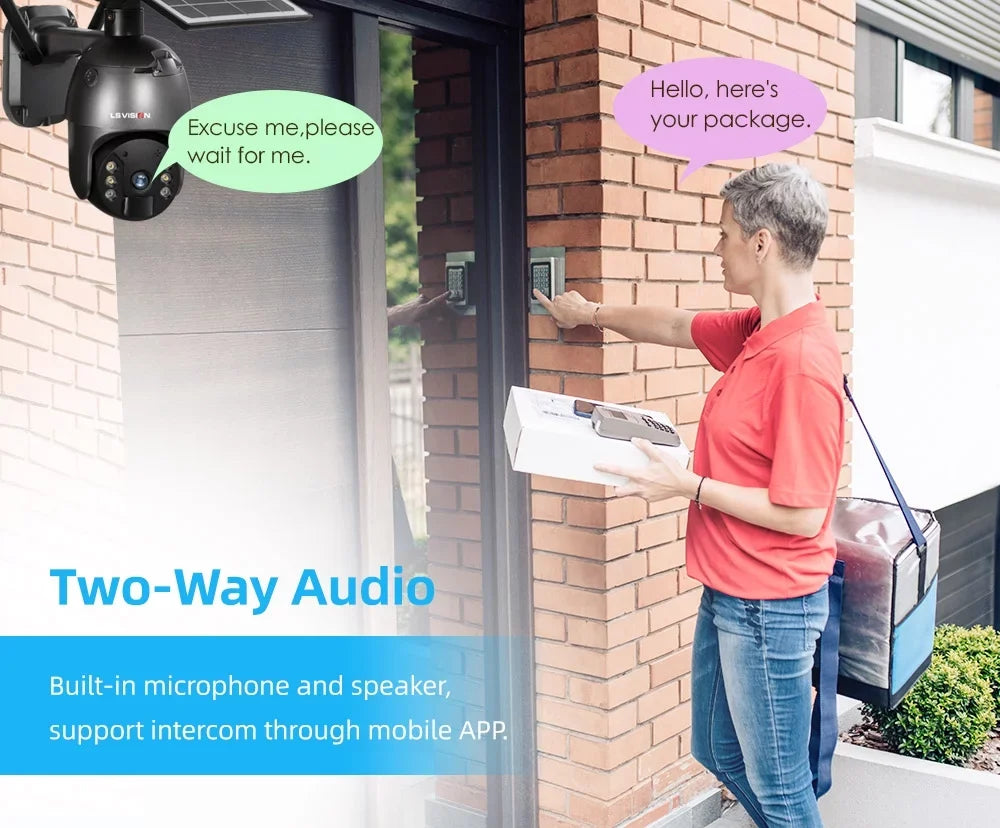 LSize VISizeION 4MP Wifi Wireless Sizeecurity Camera Sizeystem Outdoor PTZ Sizeolar Battery Powered Camera