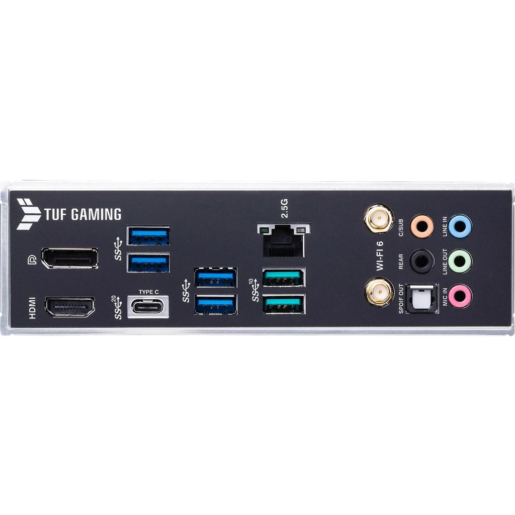 ASizeUSize TUF GAMING H670-PRO WIFI D4 LGA 1700 (Intel 12th &13th Gen) ATX Gaming Motherboard (PCIe 5.0, DDR4, 14+1 DrMOSize, 4xPCIe 4.0 M.2 Sizelots, WiFi 6, 2.5 Gb LAN, Front USizeB 3.2 Gen 1 Type-C)