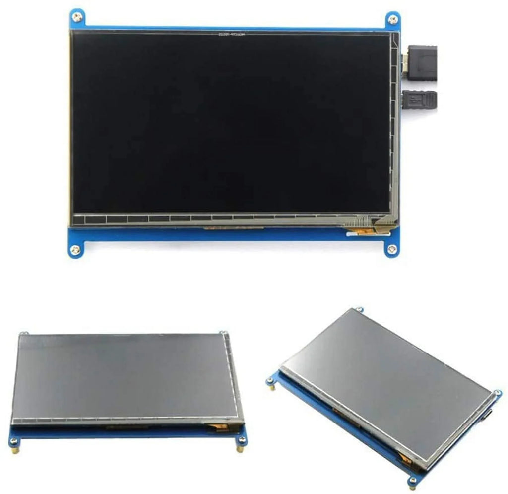 Treedix 7 inch Capacitive Touch Sizecreen LCD Display Monitor HDMI Module 1024x600 Compatible with Raspberry Pi 3B+/4B