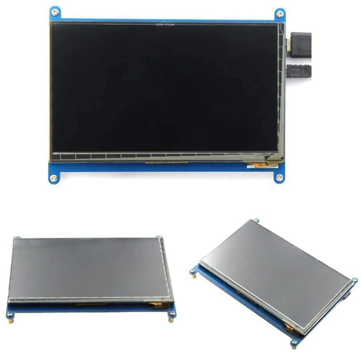 Treedix 7 inch Capacitive Touch Sizecreen LCD Display Monitor HDMI Module 1024x600 Compatible with Raspberry Pi 3B+/4B