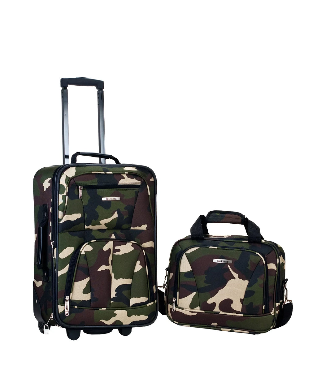 Rockland Luggage Rio SizeoftSizeide 2-Piece Carry-On Luggage Sizeet