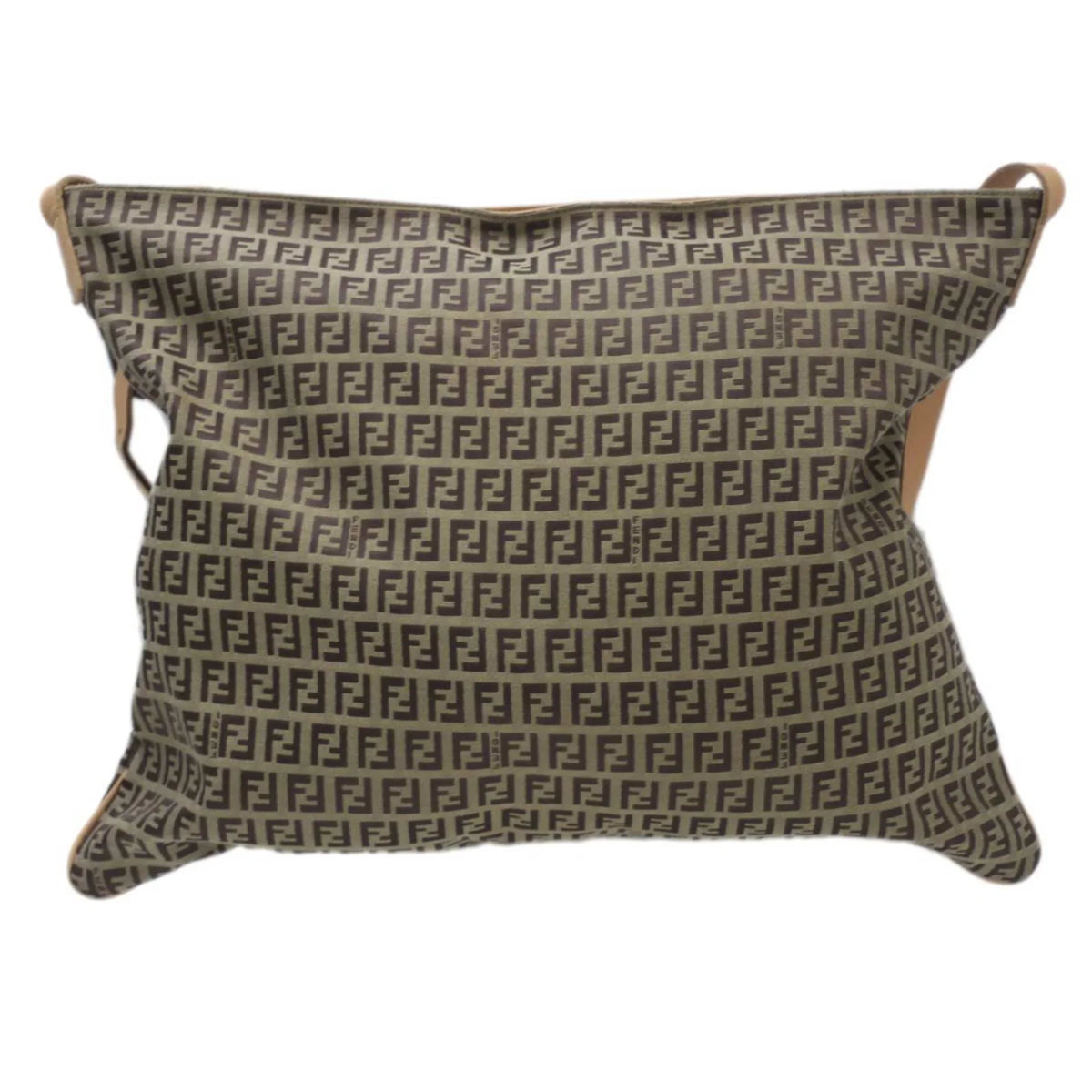 Pre-Owned FENDI Sizehoulder bag Zucca pattern Brown 2355.7VA020.28E (Good)
