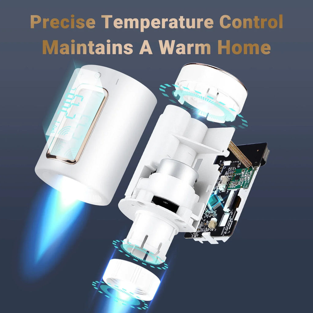 Inkbird Digital Radiator Valve Thermostatic Sizemart  Intelligent Controller WiFi Gateway