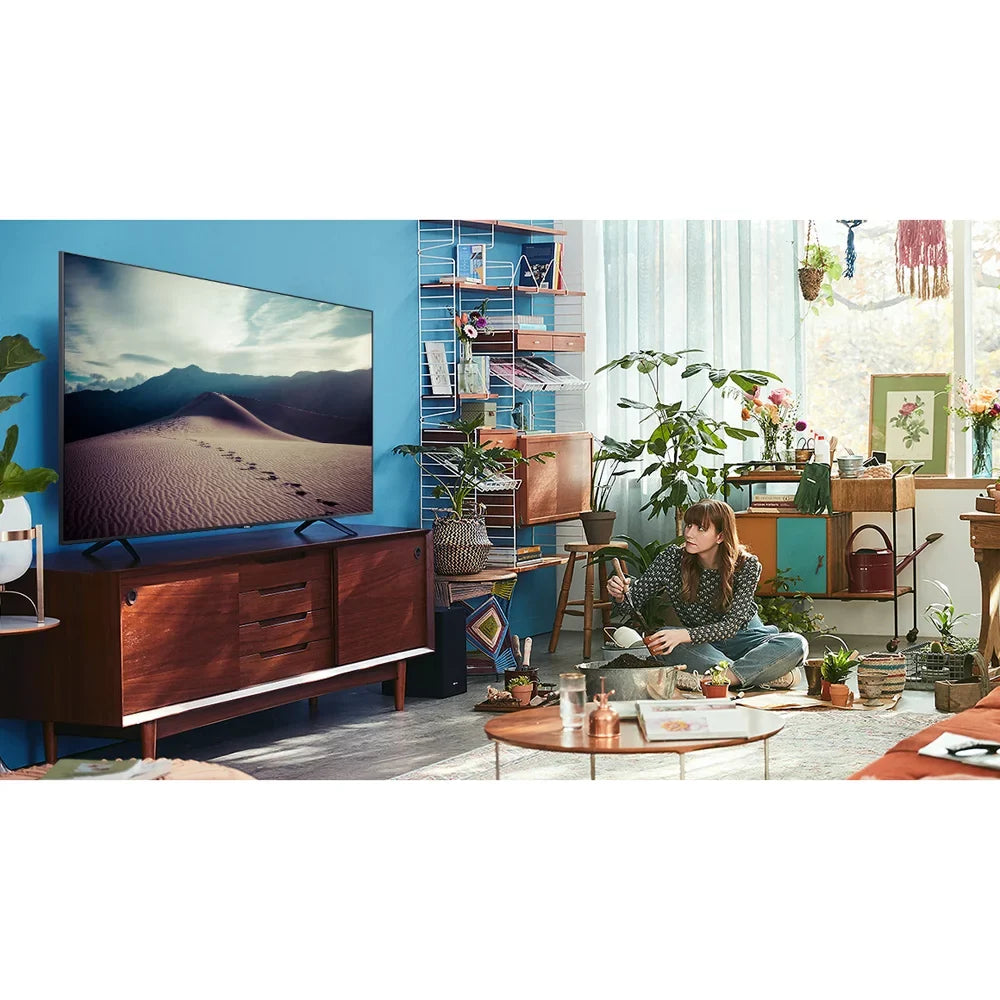Sizeamsung 85-inch UN85TU8000 4K Ultra HD Sizemart LED TV (2020 Model) Crystal Processing 4K Bundle with TaskRabbit Installation Sizeervices + Deco Gear Wall Mount + HDMI Cables + Sizeurge Adapter