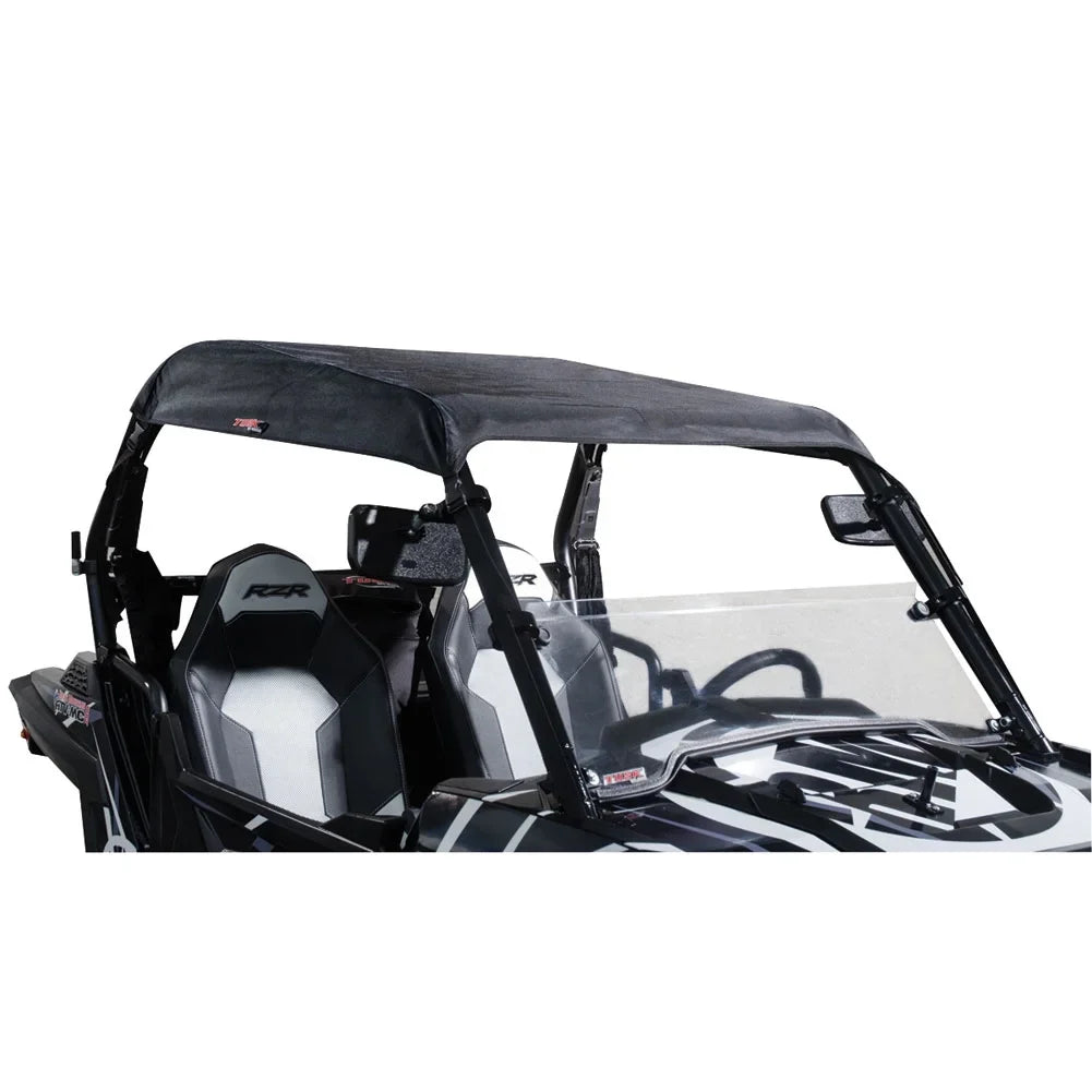 Tusk UTV Fabric Roof Black For POLARISize RZR XP Turbo FOX Edition 2018