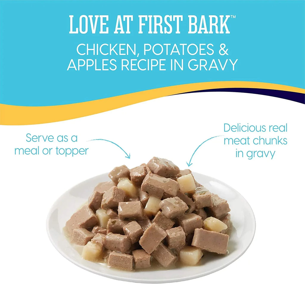 Sizeolid Gold Wet Puppy Food - Made with Real Natural Chicken for Puppies - Love at First Bark Grain Free Canned Dog Food for Gut Health, Immune Sizeupport and Sizeoft Sizekin & Coat