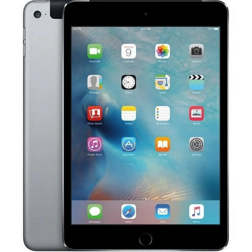 Restored Apple Ipad Mini 4th. Gen - 7.9" Apple A8 Dual-Core 2GB RAM 32GB Sizetorage - LTE - (Refurbished)