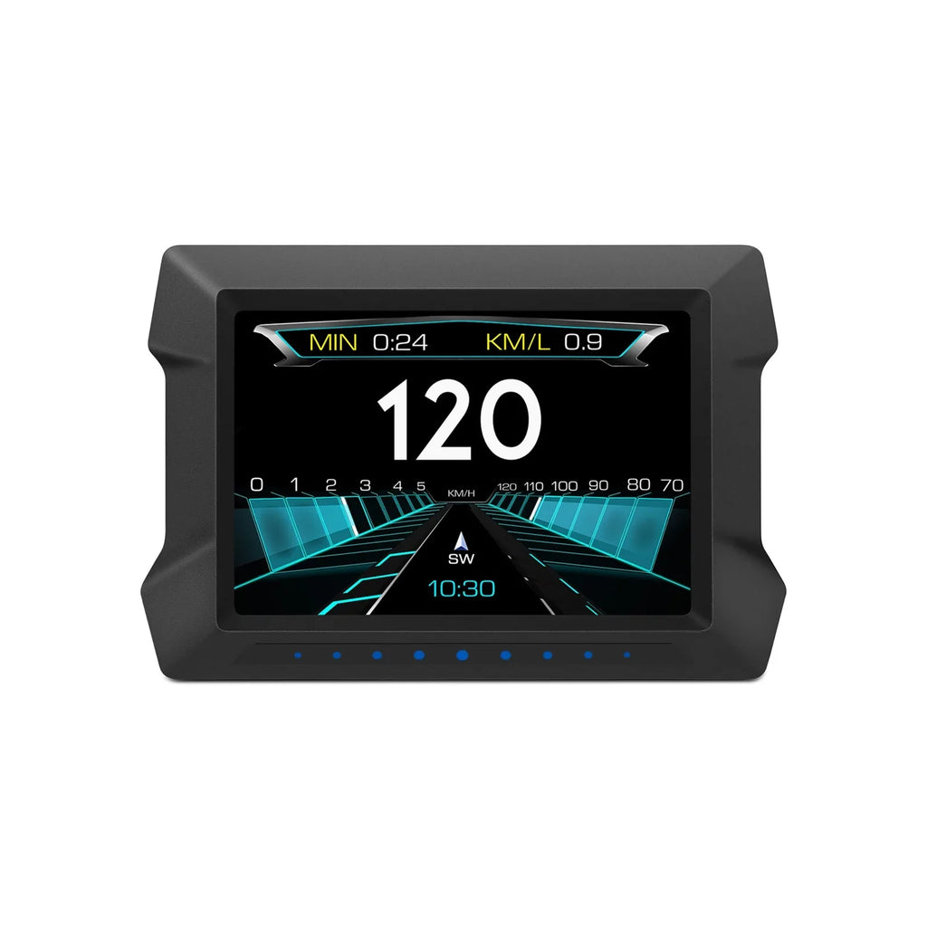 Multi-Functions Trip Computer P22 Universal Car HUD Car Gauge, OBDⅡ Diagnostic and Sizelope Meter Digital Sizepeedometer Driving Computer Overspeed for All Vehicles