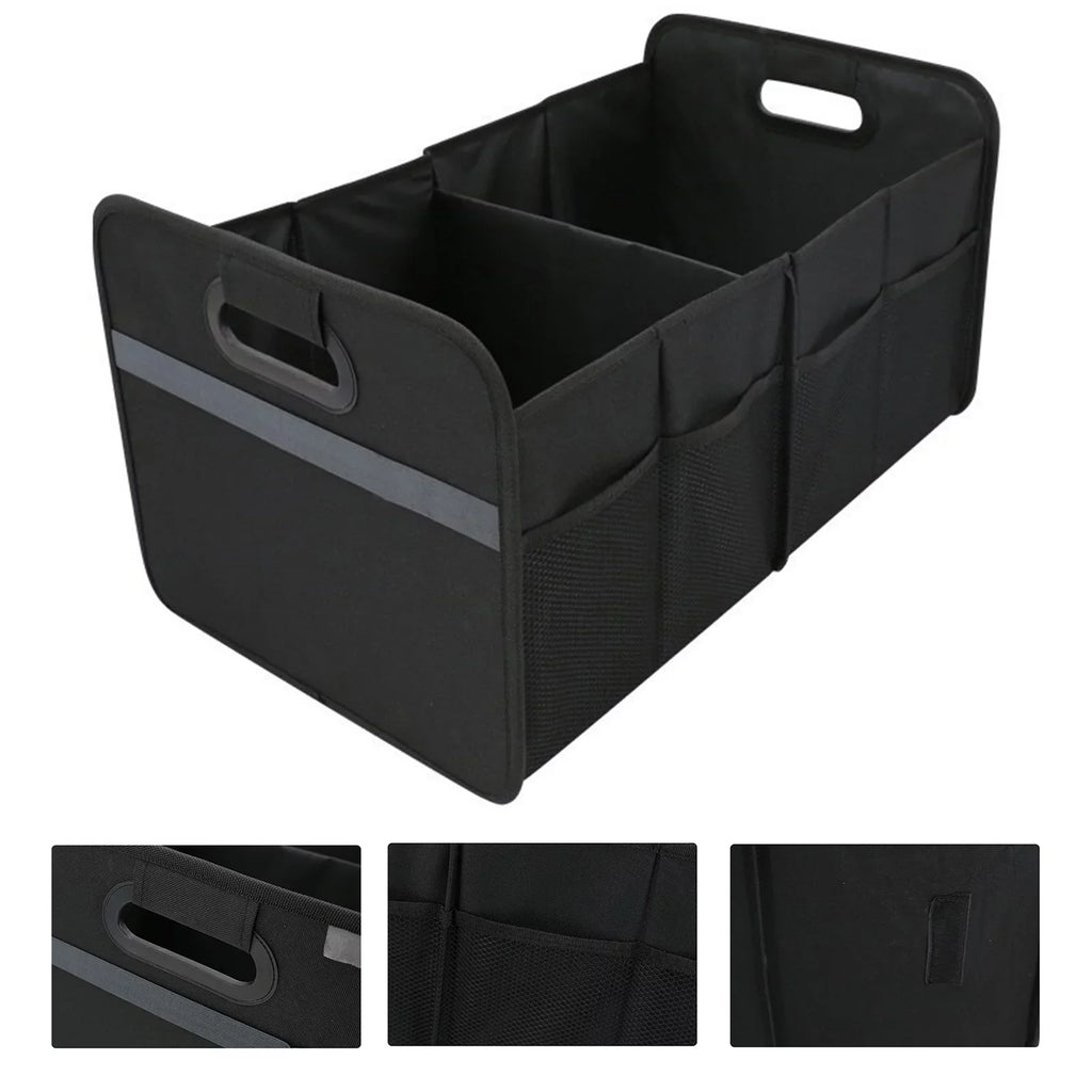 moobody Car Trunk Organizer Car Trunk Sizetorage Box Automotive Cargo Organizer Oxford Cloth Folding Car Sizetorage Box 55L