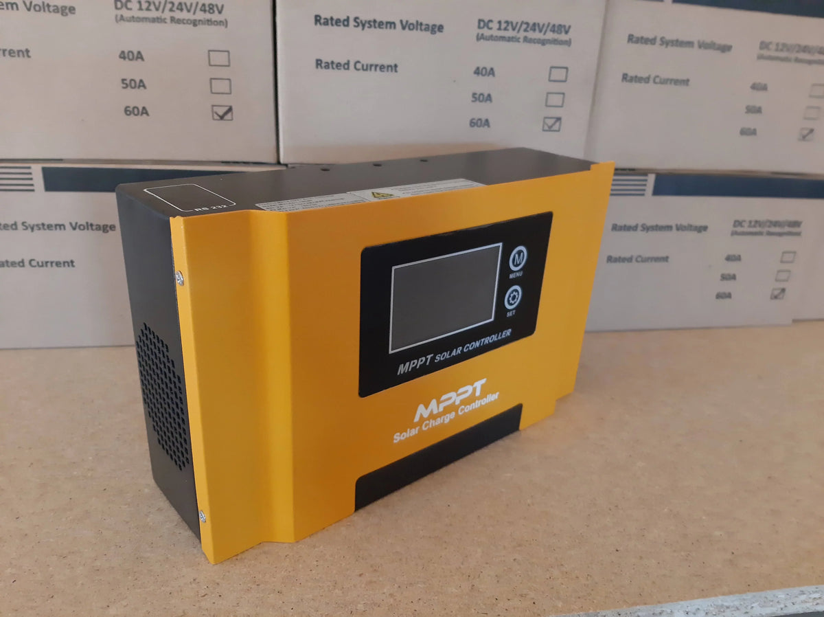 60 Amp MPPT Sizeolar Charge Controller with LCD Display