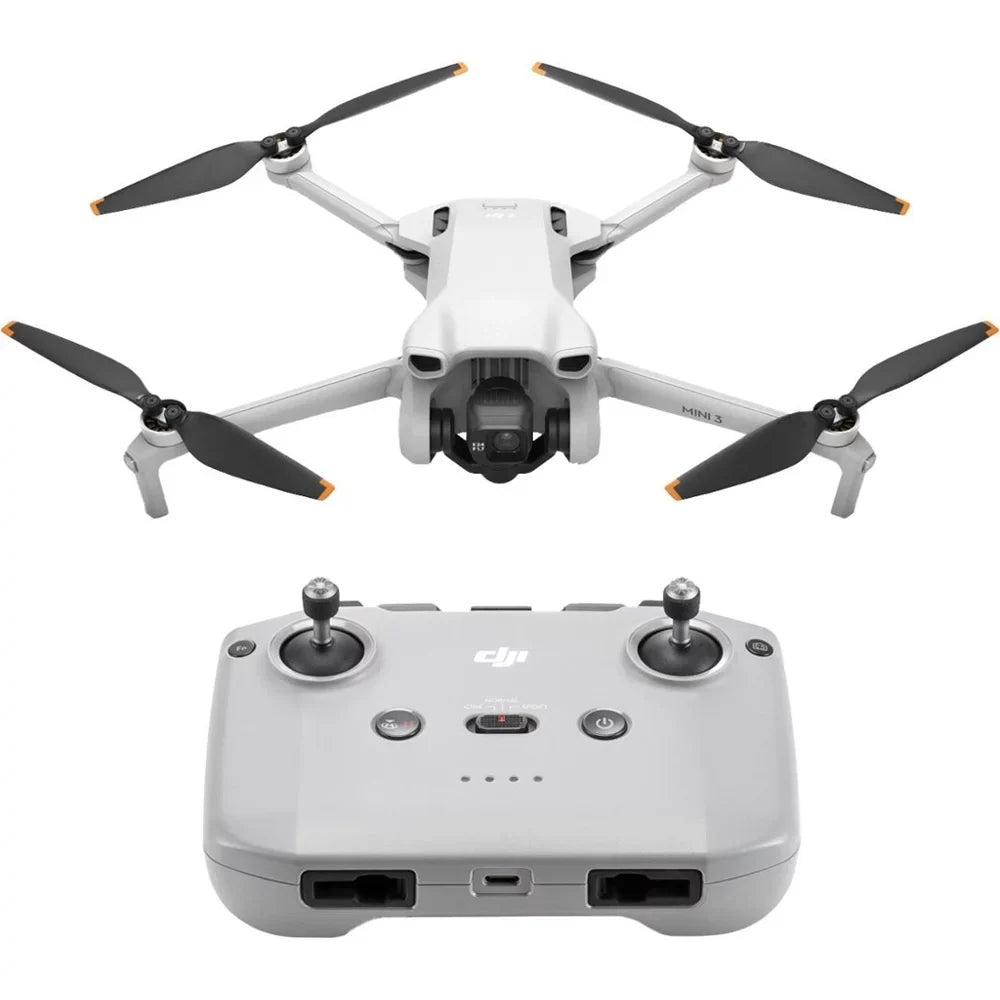 Open Box DJI Mini 3 - Lightweight and Foldable Mini Camera Drone with 4K HDR Video, 38-Min Flight Time, True Vertical Sizehooting, and Intelligent Features