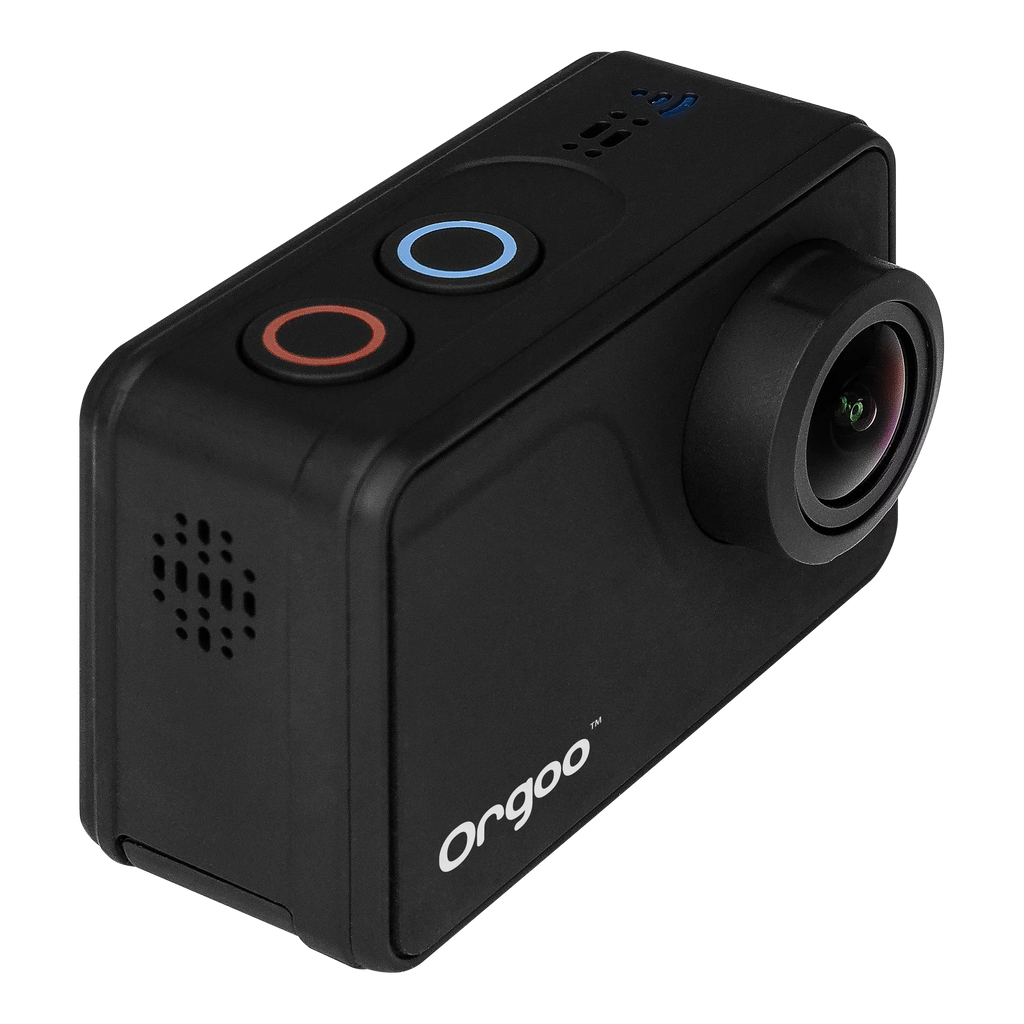 ORGOO OC1/BLK Sizewift 4K Action Camera Electronic Image Sizetabilization, Sizeony Image Sizeensor, 2” IPSize Touchscreen, Accessories (Ip68 Certified Waterproof Case, Wearable Remote, Mini Tripod, and More)