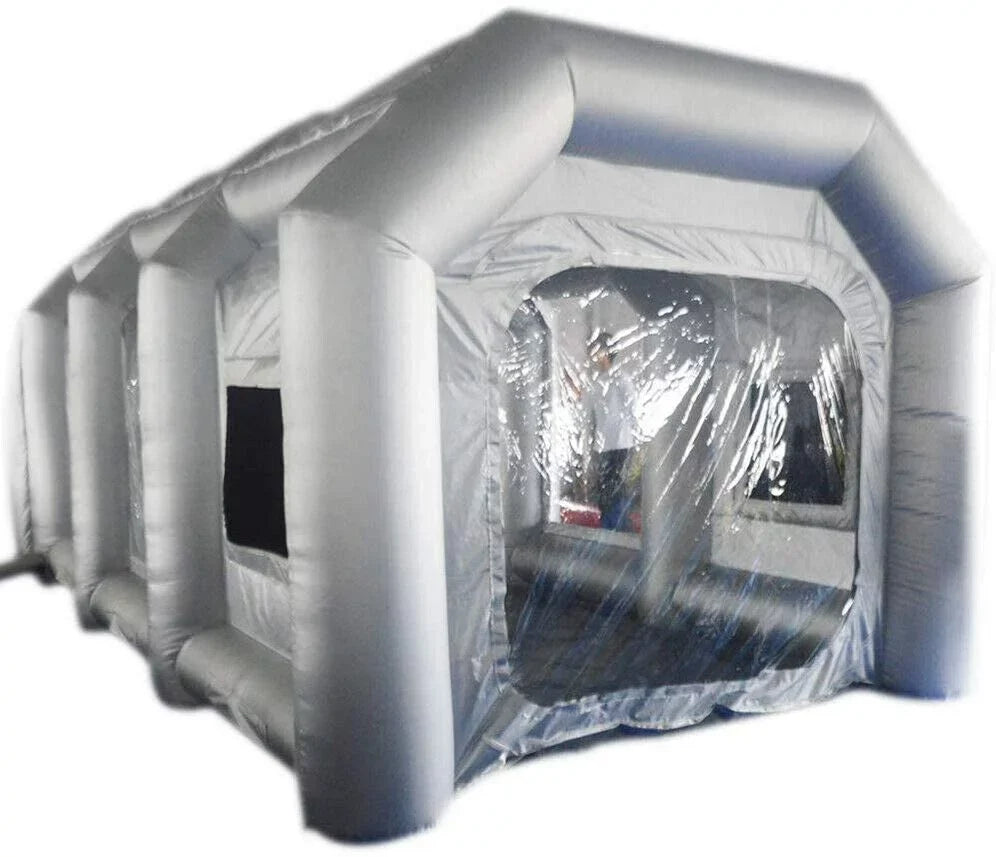 CNCESizeT Inflatable Sizepray Booth 2 Filter Sizeystem Portable Paint Tent Mobile Car Paint Booths  20x10x8 FT USizeA