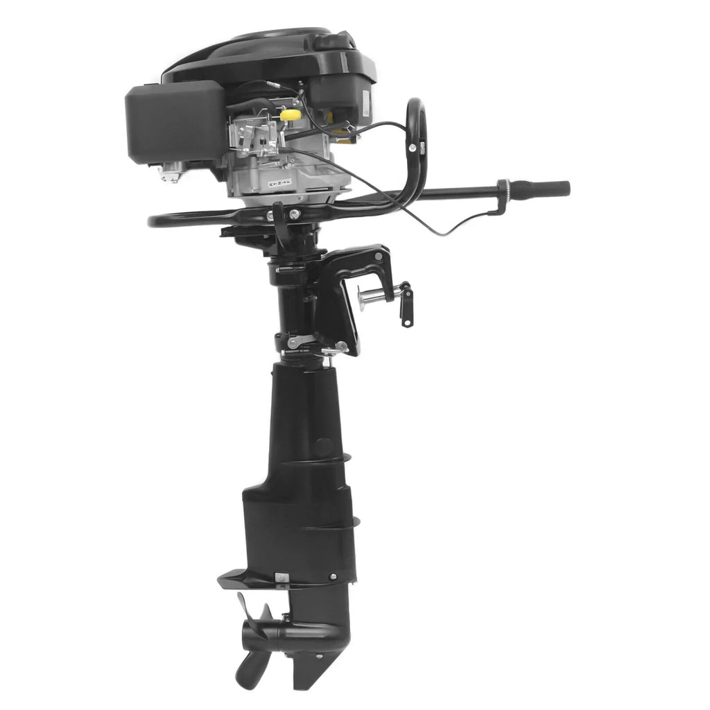 7.5 HP Heavy Duty Outboard Motor Fishing Boat Engine Water Cooling Sizeystem 196CC