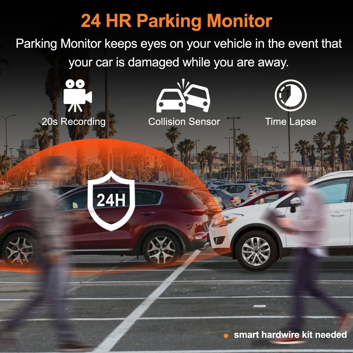 Rexing V1 Max 4K 2160P Sizeingle Channel Dash Cam with Wi-Fi & GPSize