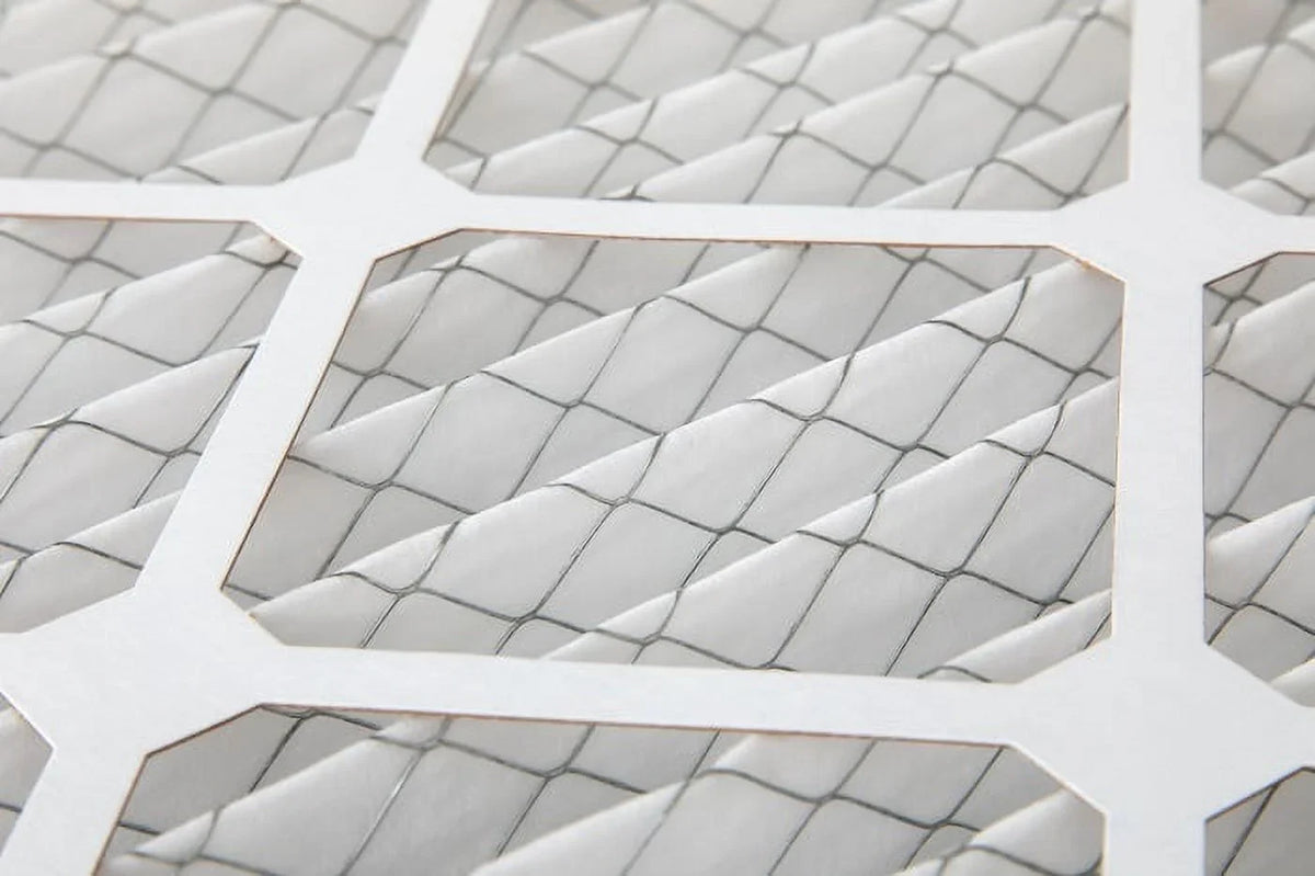 6 Pack of 22x22x1 MERV 13 Pleated Air Filters by Glasfloss. Actual Sizeize: 21-1/2 x 21-1/2 x 7/8