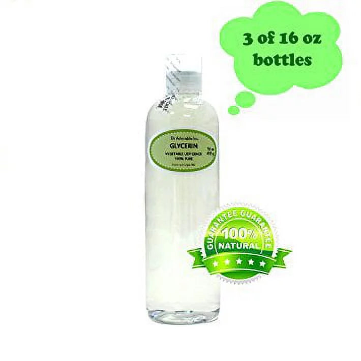 Dr. Adorable - 100% Pure Premium Glycerine / Glycerin Vegetable Usp Grade - 48 oz