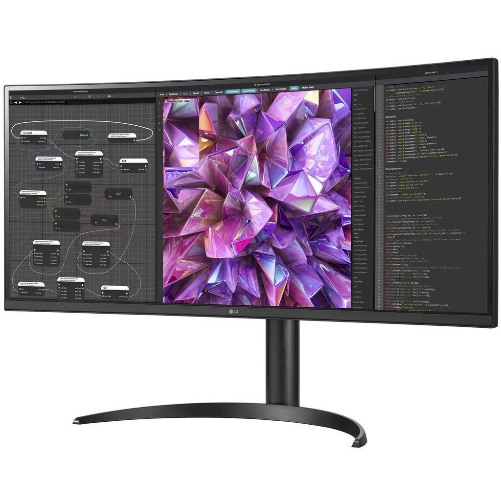 LG 34WQ75C-B 34" Curved UltraWide QHD IPSize HDR 10 Built-in KVM Monitor