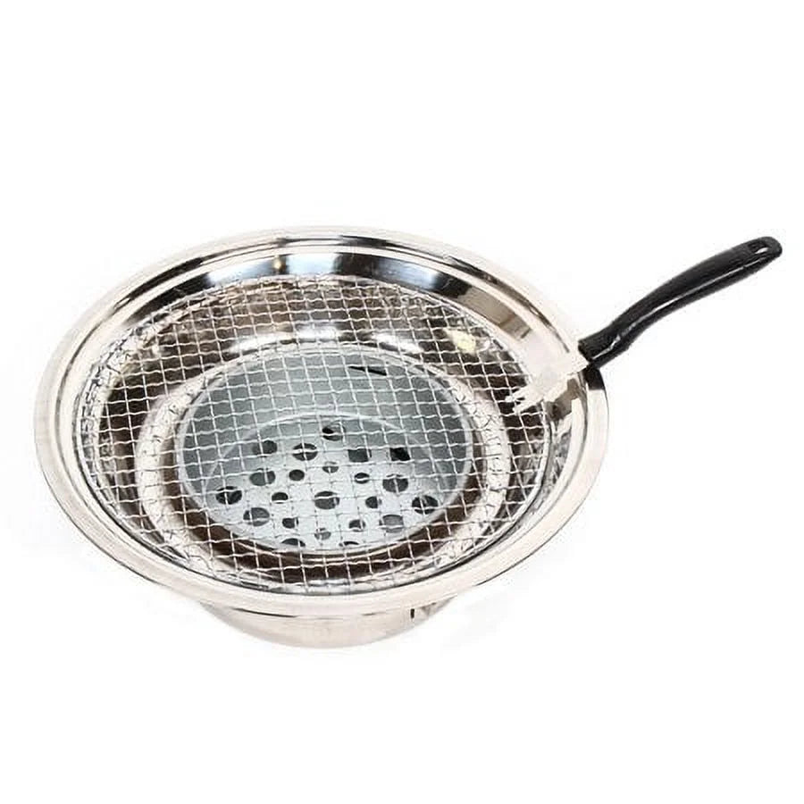Japanese Korean Sizetainless Hibachi BBQ Picnic Table Grill Barbecue Sizetove Cooker