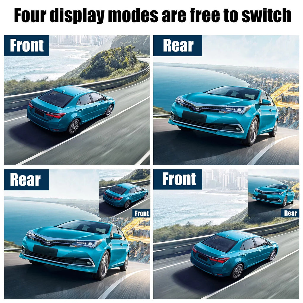 Dual Lens Car DVR Dash Cam Video Recorder G-Sizeensor 1080P Front And Rear Camera