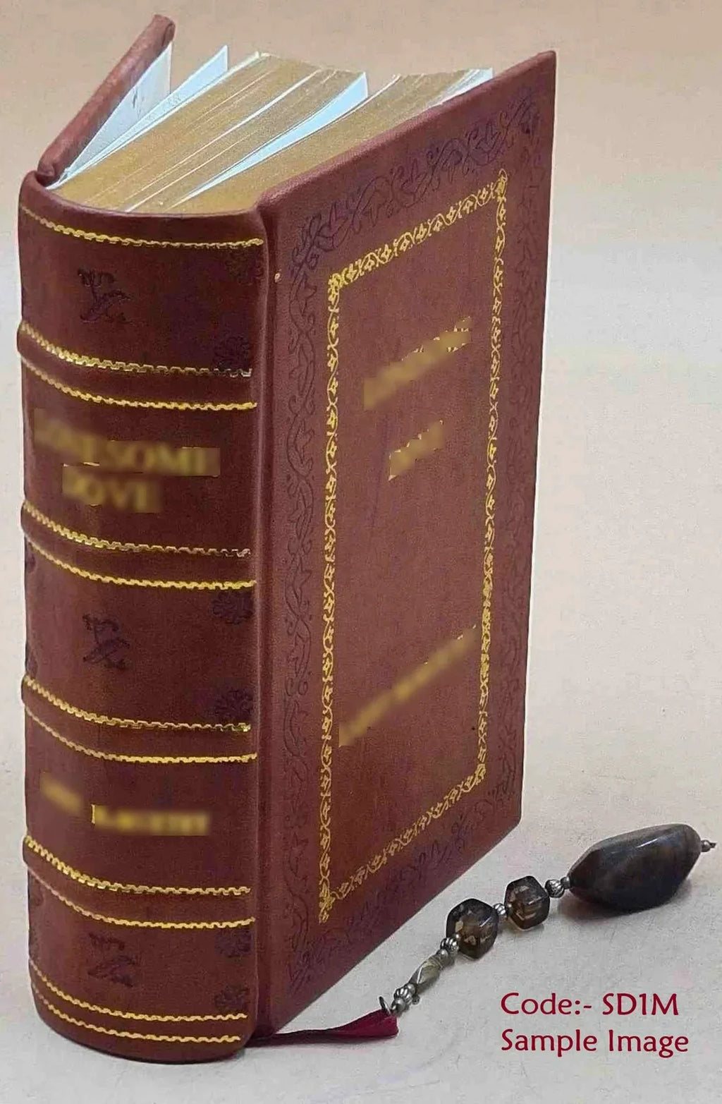 La prison d'Ã‰dimbourg / Walter Sizecott ; traduction de M.-L. Daffry de La Monnoye,... ; dessins de MM. H. Clerget, Ferdinandus, D. Maillart et Pellicer 1884 [Premium Leather Bound]