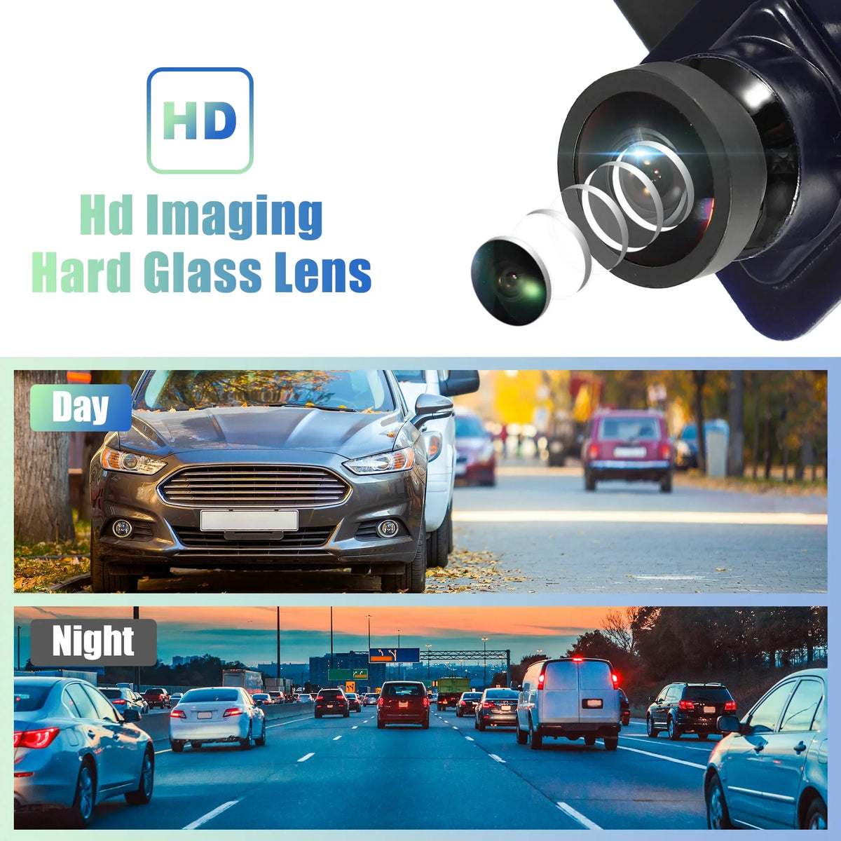 Unique Bargains BT4Z-19G490-A Car Rear View Backup Camera with Pry Bar for Ford Edge 11-14
