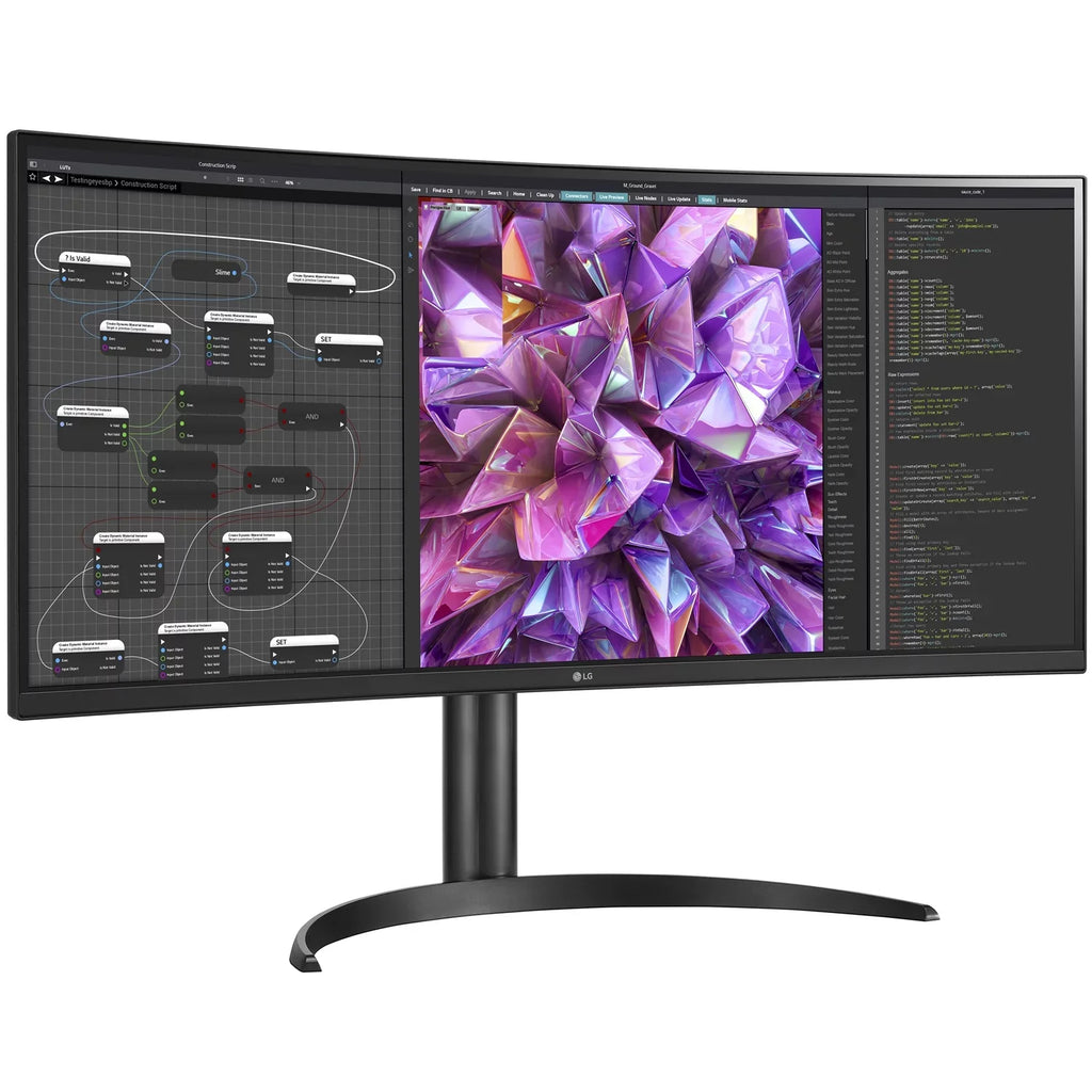 LG 34WQ75C-B 34" Curved UltraWide QHD IPSize HDR 10 Built-in KVM Monitor