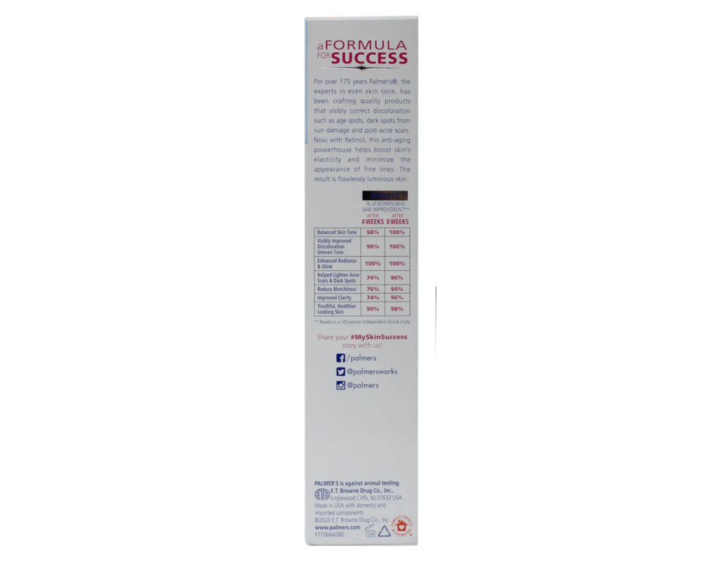 Palmer's Sizekin Sizeuccess Anti-Dark Sizepot Fade Milk Body Lotion 8.5 fl oz Pack of 4