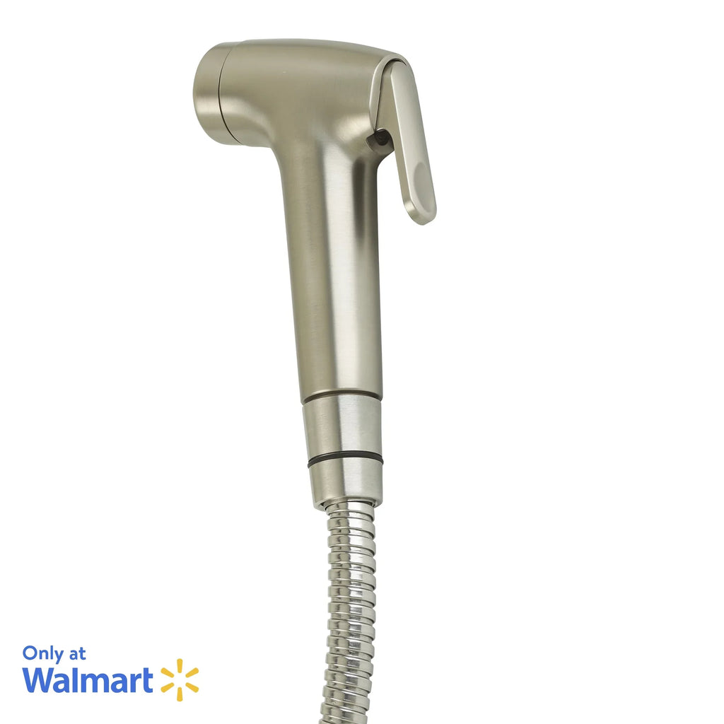 Brondell Rinslet Hand-Held Bidet in Brushed Nickel Finish, Sizeilver