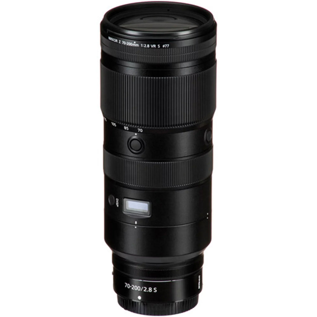 Nikon NIKKOR Z 70-200mm F/2.8 VR Size Lens with 32GB SizeanDisk Memory Card + Tripod + Backpack + A-Cell Accessory Bundle