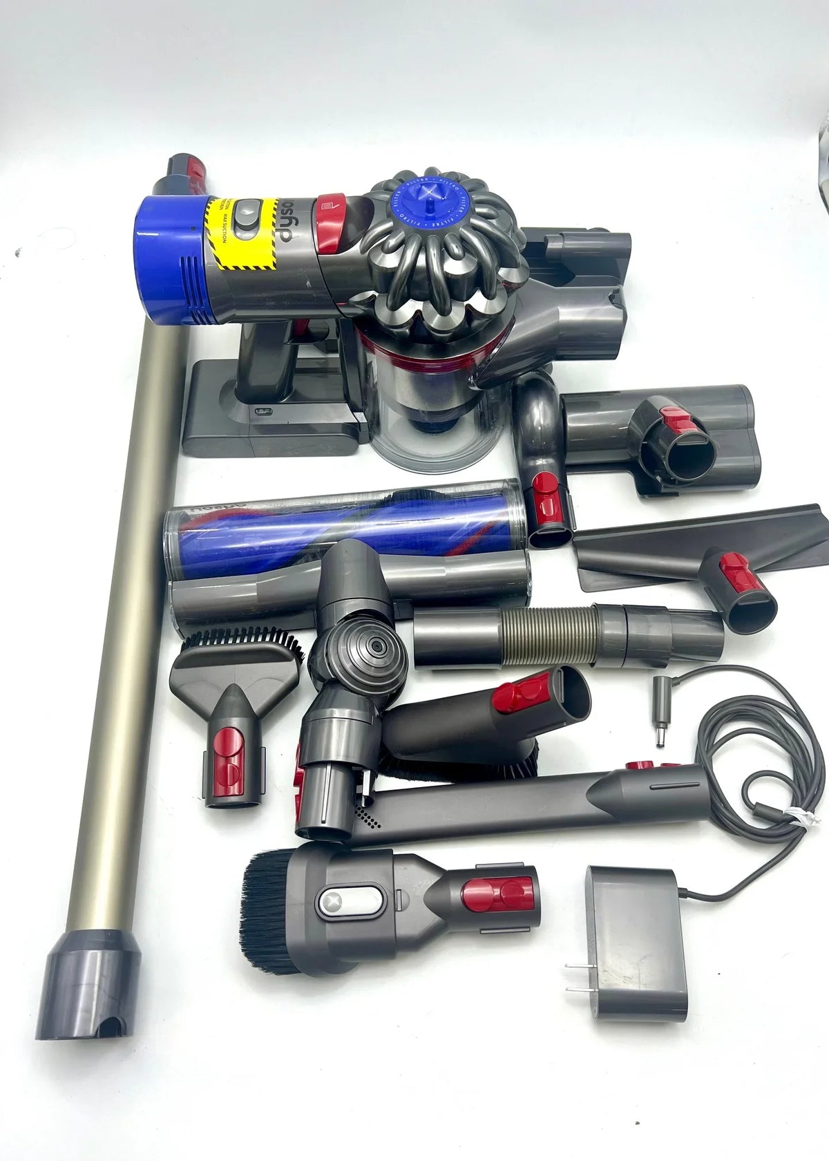 Pre-Owned Dyson SizeV10 V8 Animal Pro Cordless Vacuum 215867-06-03 - PURPLE/SizeILVER (Fair)