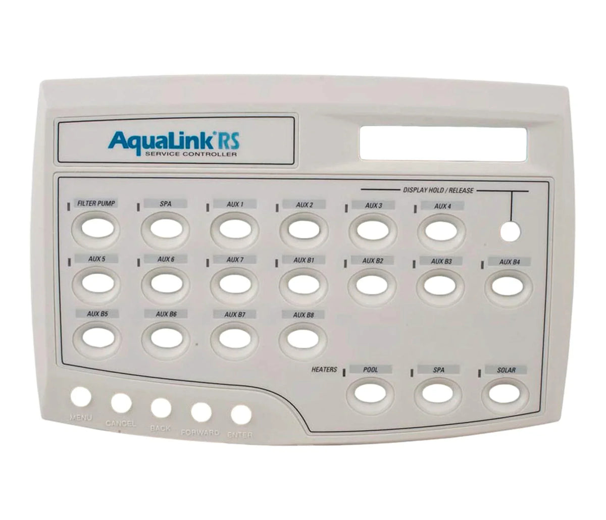 Jandy 7436 AquaLink RSize Front Face Plate Assembly