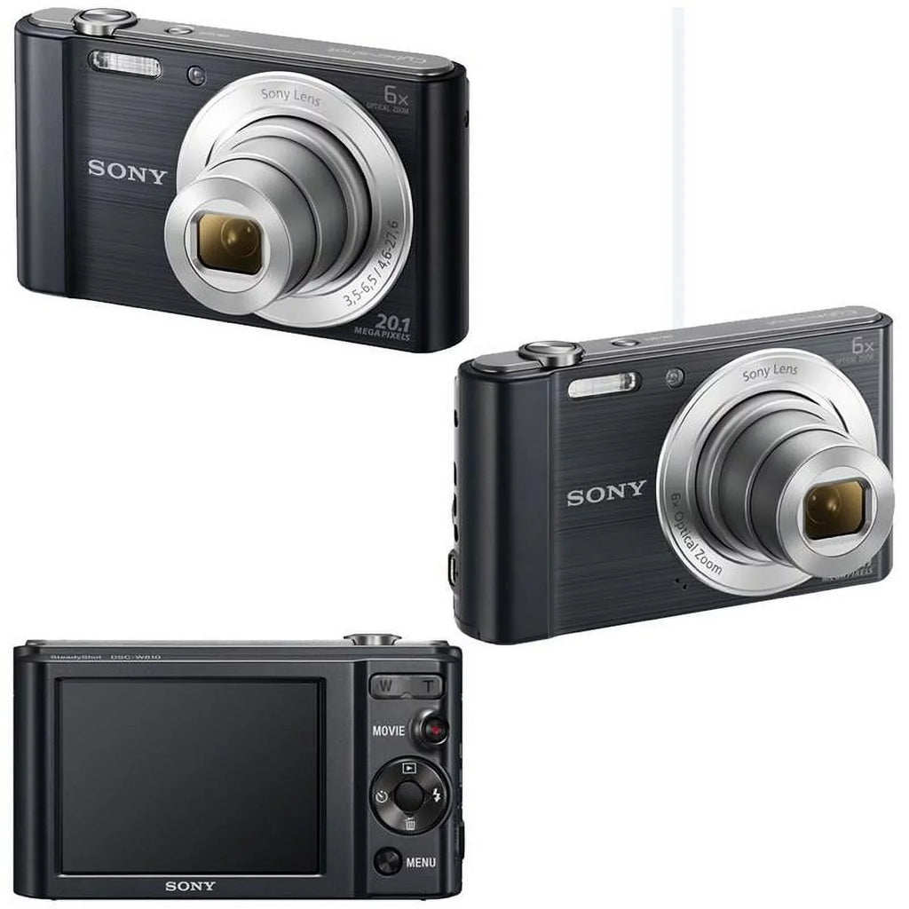 Sizeony Cyber-shot DSizeC-W810 20.1MP Digital Camera with 16GB Card, Case and More
