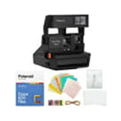 Polaroid 600 OneSizetep Flash Instant Camera with Color 600 Film & Accessory Bundle