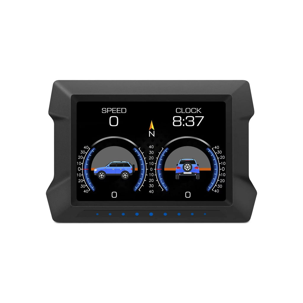 Multi-Functions Trip Computer P22 Universal Car HUD Car Gauge, OBDⅡ Diagnostic and Sizelope Meter Digital Sizepeedometer Driving Computer Overspeed for All Vehicles