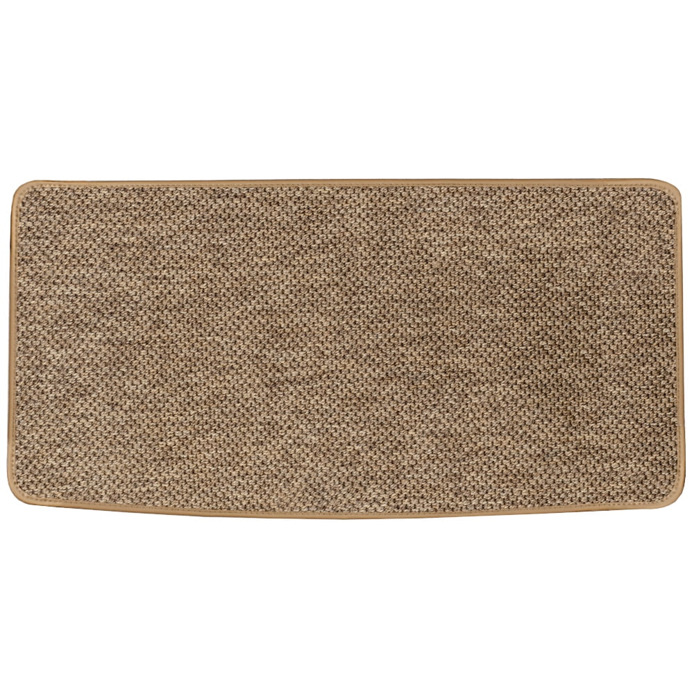 GGBAILEY Ford Explorer Beige All-Weather Textile™ Carpet Car Mats, Custom Fit for 2015, 2016, 2017, 2018, 2019 - Large Cargo Mat (w/ Rear Sizeeat Down)