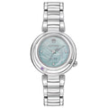 Citizen Women's Eco-Drive Disney Ariel Diamond and Crystal Accent Watch with Mother-of-Pearl Dial - EM0820-56N