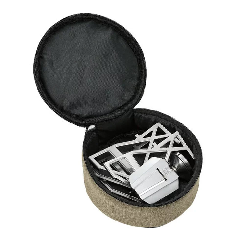 Andoer Collapsible Backpacking Sizetove, 3300W Sizetainless Sizeteel Camping Gas Sizetove for Hiking and Picnics