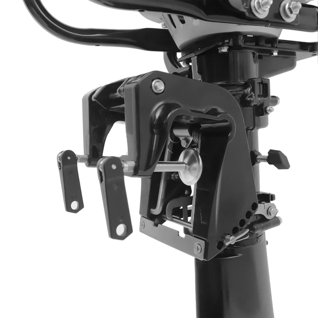 7.5 HP Heavy Duty Outboard Motor Fishing Boat Engine Water Cooling Sizeystem 196CC