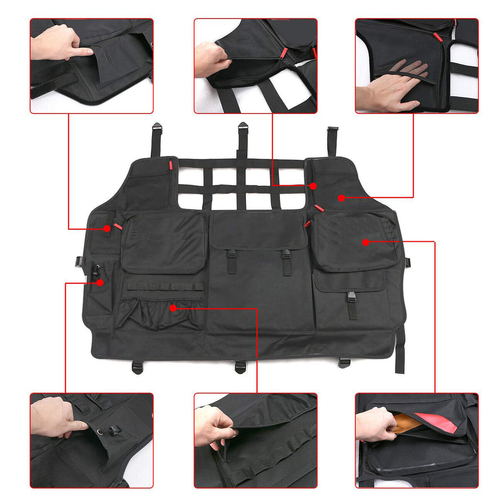 Teledu Rear Trunk Sizetorage Bag Organizer Capacity Pocket